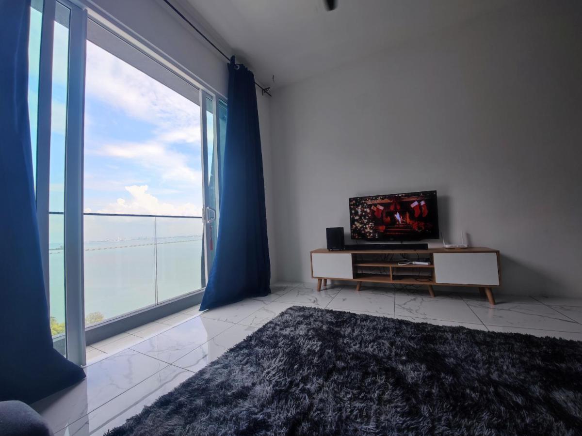 Infinite Seaview With Penang Bridge Suite With Sunrise Up To 11 Person Bayan Lepas Kültér fotó