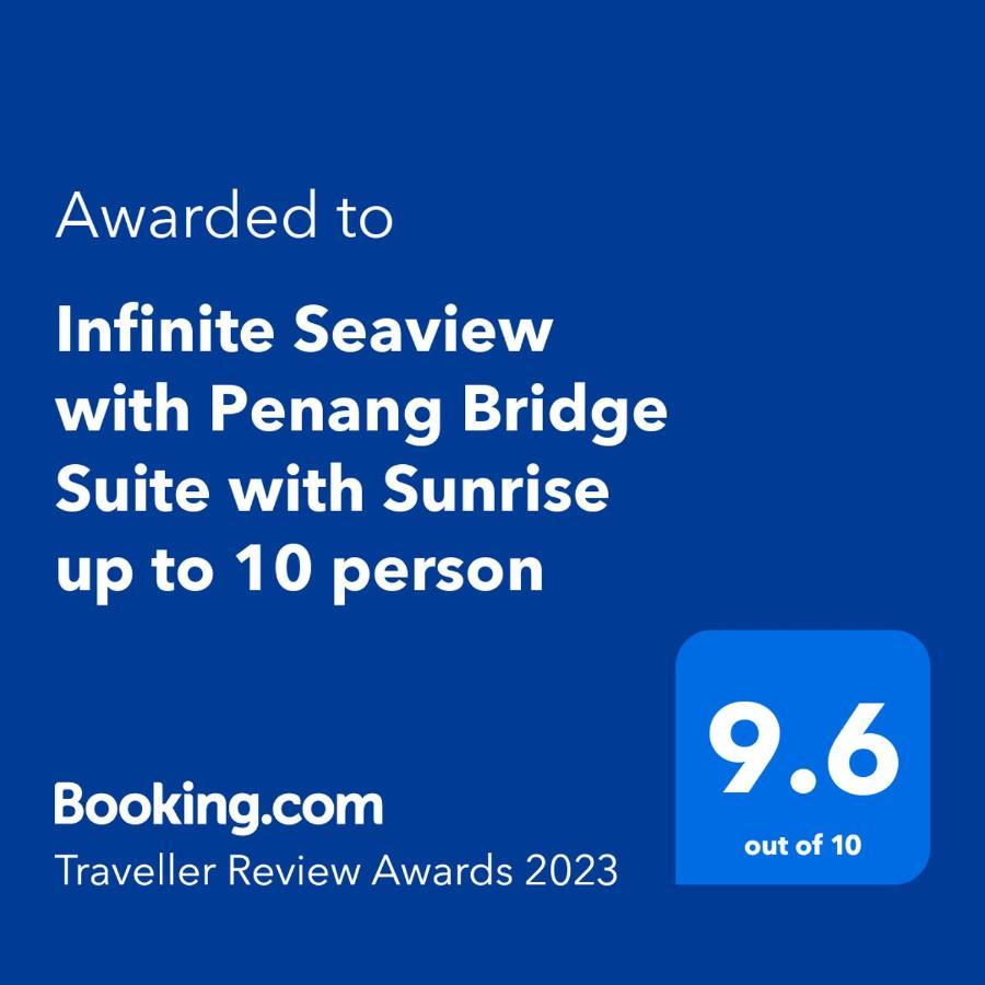 Infinite Seaview With Penang Bridge Suite With Sunrise Up To 11 Person Bayan Lepas Kültér fotó