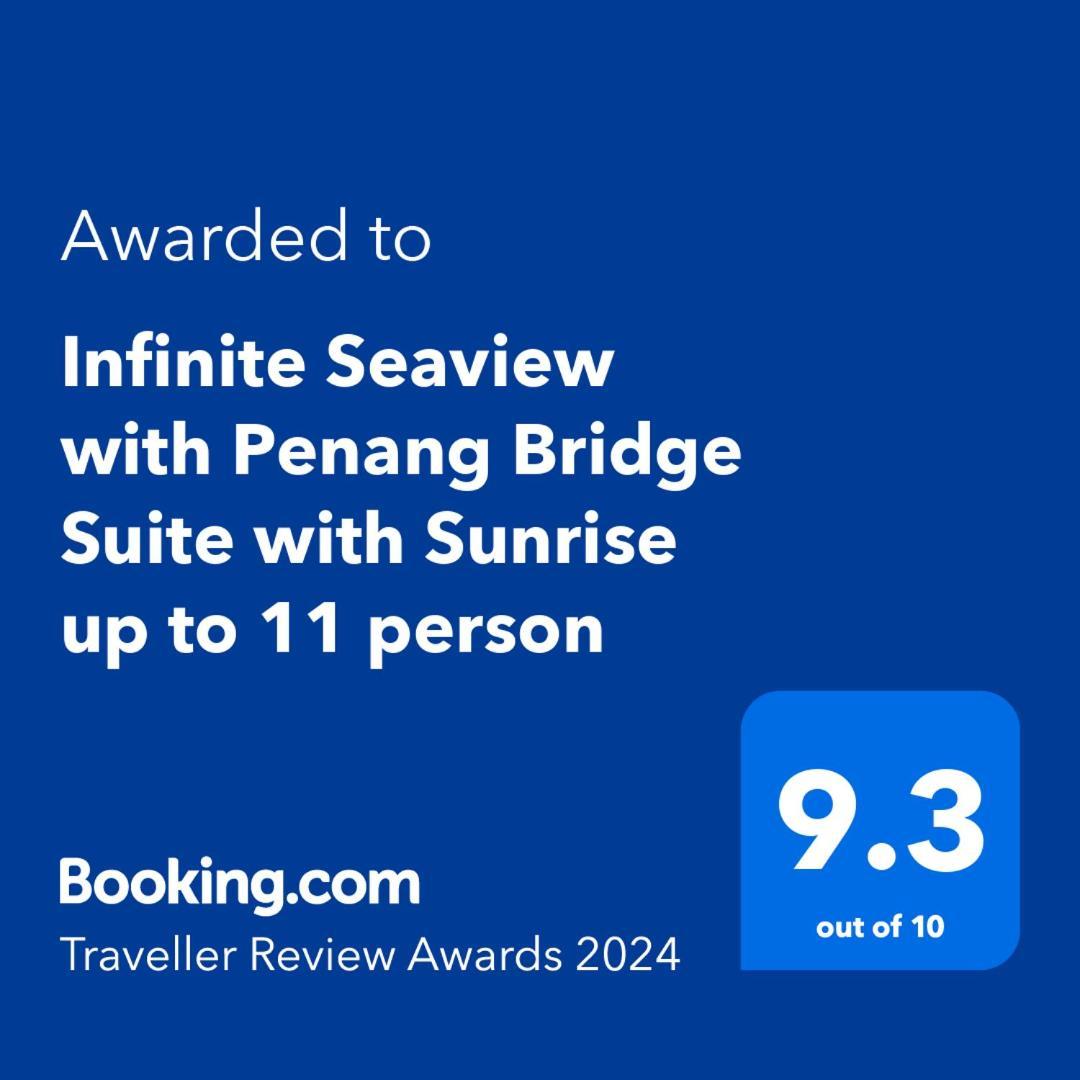 Infinite Seaview With Penang Bridge Suite With Sunrise Up To 11 Person Bayan Lepas Kültér fotó