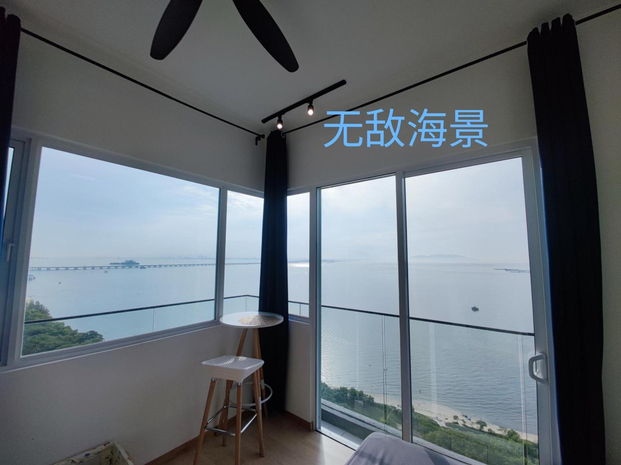 Infinite Seaview With Penang Bridge Suite With Sunrise Up To 11 Person Bayan Lepas Kültér fotó