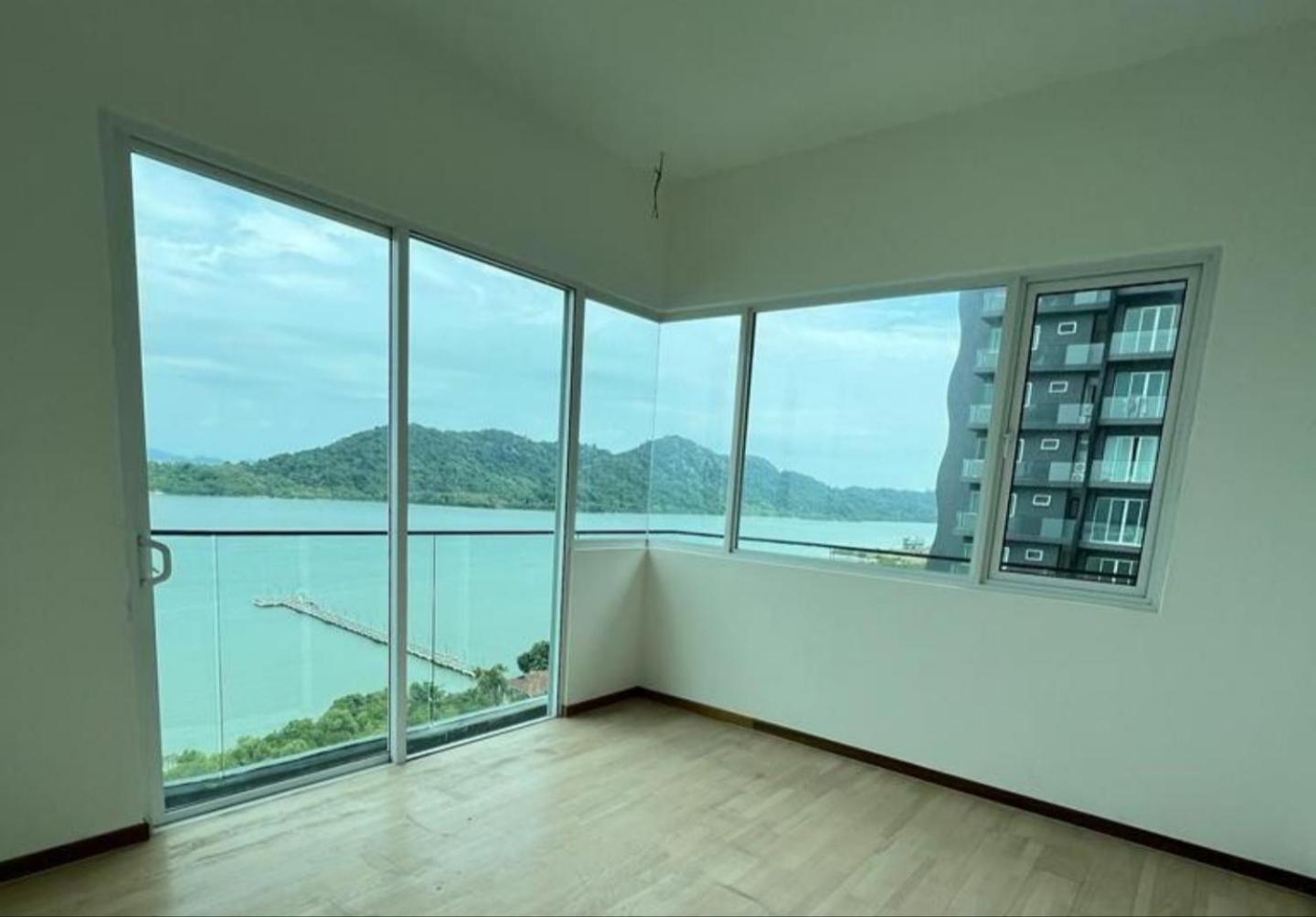 Infinite Seaview With Penang Bridge Suite With Sunrise Up To 11 Person Bayan Lepas Szoba fotó