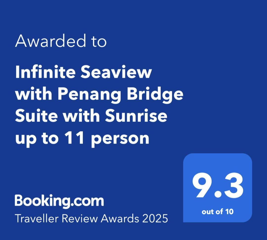 Infinite Seaview With Penang Bridge Suite With Sunrise Up To 11 Person Bayan Lepas Kültér fotó